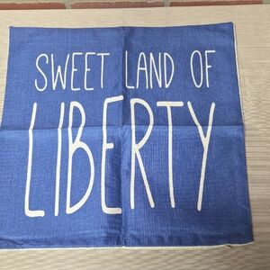 Blue Liberty 18x18 Pillow Cover